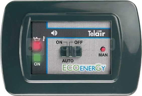Telair ECO energy TG600 12 V MEF generator 25 A op LPG met instelbare stroomlevering tot op 2300 m