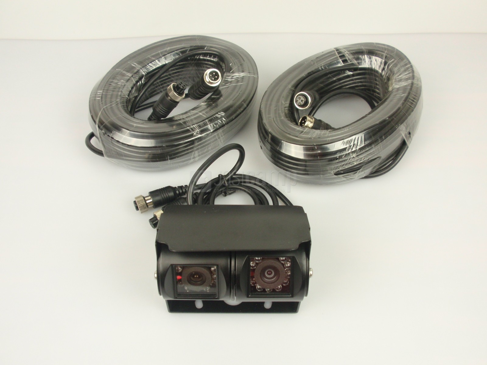 JCP-line losse kleuren CCD TWIN HD camera C30, met beschermkap IP68 systeem PAL.