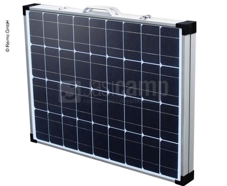 Opklapbare solar set 80 Watt . 2 panelen van 40 Wp met regelaar en draad en opbergtas