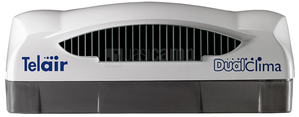 Telair airco DualClima 8400H (2400W koelvermogen) automatisch koelen en verwarmen met warmtepomp.