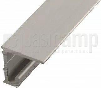 Tafelrail los wanddeel 80 cm aluminium. nr. 0121010